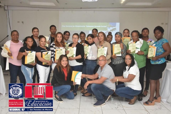 Regional 07 finaliza con éxitos capacitación a nuevos facilitadores Quisqueya Aprende Contigo