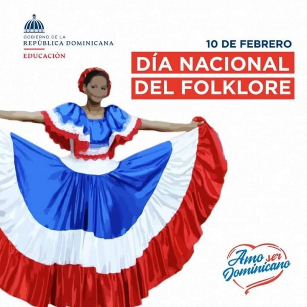 Celebramos el Día Nacional del Folklore Dominicano.