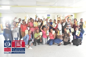 Regional 07 culmina con &eacute;xitos capacitaci&oacute;n a nuevos facilitadores Quisqueya Aprende Contigo