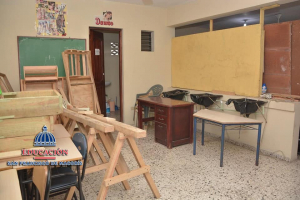 Directora Regional de educaci&oacute;n 07 Visita instalaciones Escuela Laboral