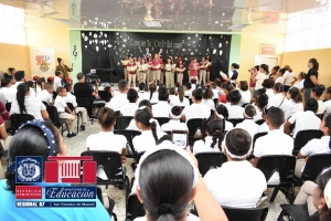 Realizan concierto Distrital de Canto Coral Escolar