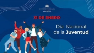 El 31 de enero de cada a&ntilde;o se celebra en la Rep&uacute;blica Dominicana el D&iacute;a de la Juventud.