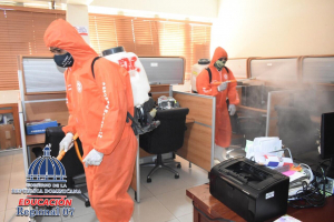Regional de Educaci&oacute;n 07 realiza desinfecci&oacute;n profunda en sus instalaciones