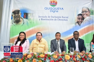 Realizan Acto de apertura Jornada de Inclusi&oacute;n Social en San Francisco de Macor&iacute;s y Villa Riva