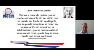 Directora Regional participa junto a Comit&eacute; en Conferencia &Eacute;tica y Valores de Ulises Espaillat