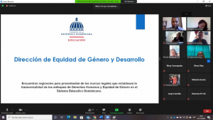 Direcci&oacute;n de G&eacute;nero realiza encuentro virtual con Directora Regional 07 y hom&oacute;logos Distritales