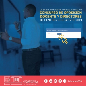 &iquest;Postulaste al Concurso de Oposici&oacute;n Docente de Centros Educativos 2019?