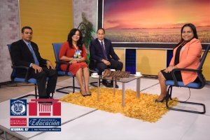 Directora Regional 07 participa en entrevista central de programa televisivo