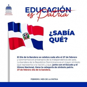 &iquest;Tienes tu bandera? S&aacute;cala, para que todos sepan que estas orgulloso de ser dominicano.